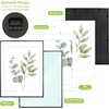 image:imageGolden State Art 11x14 Gold Picture Frame Displays Photo 8x10 with Mat or 11 x 14 Without Mat for Wall Mounting Classic Satin Aluminum Frames with Real Glass Pack of 1Black