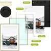 image:imageGolden State Art 11x14 Gold Picture Frame Displays Photo 8x10 with Mat or 11 x 14 Without Mat for Wall Mounting Classic Satin Aluminum Frames with Real Glass Pack of 1Gold
