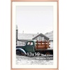 image:imageGolden State Art 11x14 Gold Picture Frame Displays Photo 8x10 with Mat or 11 x 14 Without Mat for Wall Mounting Classic Satin Aluminum Frames with Real Glass Pack of 1Rose Gold