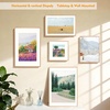 image:imageGolden State Art 11x14 Gold Picture Frame Displays Photo 8x10 with Mat or 11 x 14 Without Mat for Wall Mounting Classic Satin Aluminum Frames with Real Glass Pack of 1Rose Gold