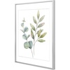 image:imageGolden State Art 11x14 Gold Picture Frame Displays Photo 8x10 with Mat or 11 x 14 Without Mat for Wall Mounting Classic Satin Aluminum Frames with Real Glass Pack of 1Silver
