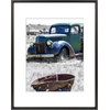 image:imageGolden State Art 11x14 Gold Picture Frame Displays Photo 8x10 with Mat or 11 x 14 Without Mat for Wall Mounting Classic Satin Aluminum Frames with Real Glass Pack of 1Black