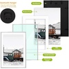 image:imageGolden State Art 11x14 Gold Picture Frame Displays Photo 8x10 with Mat or 11 x 14 Without Mat for Wall Mounting Classic Satin Aluminum Frames with Real Glass Pack of 1Silver