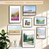 image:imageGolden State Art 11x14 Gold Picture Frame Displays Photo 8x10 with Mat or 11 x 14 Without Mat for Wall Mounting Classic Satin Aluminum Frames with Real Glass Pack of 1Black