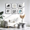 image:imageGolden State Art 11x14 Gold Picture Frame Displays Photo 8x10 with Mat or 11 x 14 Without Mat for Wall Mounting Classic Satin Aluminum Frames with Real Glass Pack of 1Black