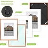 image:imageGolden State Art 11x14 Gold Picture Frame Displays Photo 8x10 with Mat or 11 x 14 Without Mat for Wall Mounting Classic Satin Aluminum Frames with Real Glass Pack of 1Rose Gold