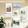 image:imageGolden State Art 11x14 Gold Picture Frame Displays Photo 8x10 with Mat or 11 x 14 Without Mat for Wall Mounting Classic Satin Aluminum Frames with Real Glass Pack of 1Gold