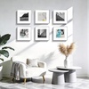 image:imageGolden State Art 11x14 Gold Picture Frame Displays Photo 8x10 with Mat or 11 x 14 Without Mat for Wall Mounting Classic Satin Aluminum Frames with Real Glass Pack of 1Silver