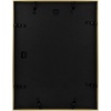 image:imageGolden State Art 11x14 Gold Picture Frame Displays Photo 8x10 with Mat or 11 x 14 Without Mat for Wall Mounting Classic Satin Aluminum Frames with Real Glass Pack of 1Gold
