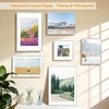 image:imageGolden State Art 11x14 Gold Picture Frame Displays Photo 8x10 with Mat or 11 x 14 Without Mat for Wall Mounting Classic Satin Aluminum Frames with Real Glass Pack of 1Silver