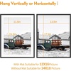 image:imageGolden State Art 11x14 Gold Picture Frame Displays Photo 8x10 with Mat or 11 x 14 Without Mat for Wall Mounting Classic Satin Aluminum Frames with Real Glass Pack of 1Black