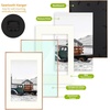 image:imageGolden State Art 11x14 Gold Picture Frame Displays Photo 8x10 with Mat or 11 x 14 Without Mat for Wall Mounting Classic Satin Aluminum Frames with Real Glass Pack of 1Rose Gold