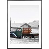 image:imageGolden State Art 11x14 Gold Picture Frame Displays Photo 8x10 with Mat or 11 x 14 Without Mat for Wall Mounting Classic Satin Aluminum Frames with Real Glass Pack of 1Black