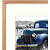 image:imageGolden State Art 11x14 Gold Picture Frame Displays Photo 8x10 with Mat or 11 x 14 Without Mat for Wall Mounting Classic Satin Aluminum Frames with Real Glass Pack of 1Rose Gold
