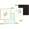 image:imageGolden State Art 11x14 Gold Picture Frame Displays Photo 8x10 with Mat or 11 x 14 Without Mat for Wall Mounting Classic Satin Aluminum Frames with Real Glass Pack of 1Rose Gold