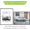 image:imageGolden State Art 11x14 Gold Picture Frame Displays Photo 8x10 with Mat or 11 x 14 Without Mat for Wall Mounting Classic Satin Aluminum Frames with Real Glass Pack of 1Black
