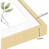 image:imageGolden State Art 11x14 Gold Picture Frame Displays Photo 8x10 with Mat or 11 x 14 Without Mat for Wall Mounting Classic Satin Aluminum Frames with Real Glass Pack of 1Gold