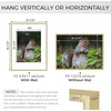 image:imageGolden State Art 11x14 Picture Frame 3 Pack  Aluminum Frames with 8x10 Removable Mats amp Real Glass Display 11x14 Posters or 8x10 Photos  Gold Gallery Wall Frames for Home Office DecorGold