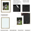 image:imageGolden State Art 11x14 Picture Frame 3 Pack  Aluminum Frames with 8x10 Removable Mats amp Real Glass Display 11x14 Posters or 8x10 Photos  Gold Gallery Wall Frames for Home Office DecorBronze
