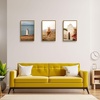 image:imageGolden State Art 11x14 Picture Frame 3 Pack  Aluminum Frames with 8x10 Removable Mats amp Real Glass Display 11x14 Posters or 8x10 Photos  Gold Gallery Wall Frames for Home Office DecorBronze