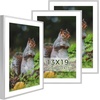 image:imageGolden State Art 11x14 Picture Frame 3 Pack  Aluminum Frames with 8x10 Removable Mats amp Real Glass Display 11x14 Posters or 8x10 Photos  Gold Gallery Wall Frames for Home Office DecorSilver