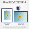 image:imageGolden State Art 11x14 Picture Frame 3 Pack  Aluminum Frames with 8x10 Removable Mats amp Real Glass Display 11x14 Posters or 8x10 Photos  Gold Gallery Wall Frames for Home Office DecorBlue