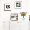 image:imageGolden State Art 11x14 Picture Frame 3 Pack  Aluminum Frames with 8x10 Removable Mats amp Real Glass Display 11x14 Posters or 8x10 Photos  Gold Gallery Wall Frames for Home Office DecorRed