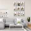 image:imageGolden State Art 11x14 Picture Frame 3 Pack  Aluminum Frames with 8x10 Removable Mats amp Real Glass Display 11x14 Posters or 8x10 Photos  Gold Gallery Wall Frames for Home Office DecorSilver