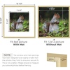 image:imageGolden State Art 11x14 Picture Frame 3 Pack  Aluminum Frames with 8x10 Removable Mats amp Real Glass Display 11x14 Posters or 8x10 Photos  Gold Gallery Wall Frames for Home Office DecorGold