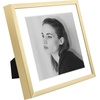 image:imageGolden State Art 11x14 Picture Frame 3 Pack  Aluminum Frames with 8x10 Removable Mats amp Real Glass Display 11x14 Posters or 8x10 Photos  Gold Gallery Wall Frames for Home Office DecorGold