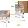 image:imageGolden State Art 11x14 Picture Frame 3 Pack  Aluminum Frames with 8x10 Removable Mats amp Real Glass Display 11x14 Posters or 8x10 Photos  Gold Gallery Wall Frames for Home Office DecorGold