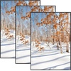 image:imageGolden State Art 11x14 Picture Frame 3 Pack  Aluminum Frames with 8x10 Removable Mats amp Real Glass Display 11x14 Posters or 8x10 Photos  Gold Gallery Wall Frames for Home Office DecorBlack