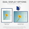 image:imageGolden State Art 11x14 Picture Frame 3 Pack  Aluminum Frames with 8x10 Removable Mats amp Real Glass Display 11x14 Posters or 8x10 Photos  Gold Gallery Wall Frames for Home Office DecorBlue
