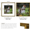 image:imageGolden State Art 11x14 Picture Frame 3 Pack  Aluminum Frames with 8x10 Removable Mats amp Real Glass Display 11x14 Posters or 8x10 Photos  Gold Gallery Wall Frames for Home Office DecorBronze