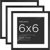 image:imageGolden State Art 11x14 Picture Frame 3 Pack  Aluminum Frames with 8x10 Removable Mats amp Real Glass Display 11x14 Posters or 8x10 Photos  Gold Gallery Wall Frames for Home Office DecorBlack