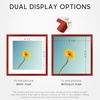 image:imageGolden State Art 11x14 Picture Frame 3 Pack  Aluminum Frames with 8x10 Removable Mats amp Real Glass Display 11x14 Posters or 8x10 Photos  Gold Gallery Wall Frames for Home Office DecorRed