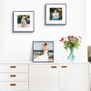 image:imageGolden State Art 11x14 Picture Frame 3 Pack  Aluminum Frames with 8x10 Removable Mats amp Real Glass Display 11x14 Posters or 8x10 Photos  Gold Gallery Wall Frames for Home Office DecorBlue
