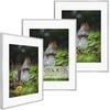 image:imageGolden State Art 11x14 Picture Frame 3 Pack  Aluminum Frames with 8x10 Removable Mats amp Real Glass Display 11x14 Posters or 8x10 Photos  Gold Gallery Wall Frames for Home Office DecorSilver