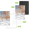 image:imageGolden State Art 11x14 Picture Frame 3 Pack  Aluminum Frames with 8x10 Removable Mats amp Real Glass Display 11x14 Posters or 8x10 Photos  Gold Gallery Wall Frames for Home Office DecorSilver