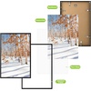 image:imageGolden State Art 11x14 Picture Frame 3 Pack  Aluminum Frames with 8x10 Removable Mats amp Real Glass Display 11x14 Posters or 8x10 Photos  Gold Gallery Wall Frames for Home Office DecorBlack
