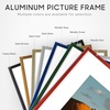 image:imageGolden State Art 11x14 Picture Frame 3 Pack  Aluminum Frames with 8x10 Removable Mats amp Real Glass Display 11x14 Posters or 8x10 Photos  Gold Gallery Wall Frames for Home Office DecorBlack