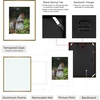 image:imageGolden State Art 11x14 Picture Frame 3 Pack  Aluminum Frames with 8x10 Removable Mats amp Real Glass Display 11x14 Posters or 8x10 Photos  Gold Gallery Wall Frames for Home Office DecorBronze