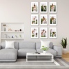 image:imageGolden State Art 11x14 Picture Frame 3 Pack  Aluminum Frames with 8x10 Removable Mats amp Real Glass Display 11x14 Posters or 8x10 Photos  Gold Gallery Wall Frames for Home Office DecorSilver