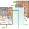 image:imageGolden State Art 11x14 Picture Frame 3 Pack  Aluminum Frames with 8x10 Removable Mats amp Real Glass Display 11x14 Posters or 8x10 Photos  Gold Gallery Wall Frames for Home Office DecorBronze