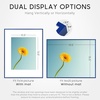 image:imageGolden State Art 11x14 Picture Frame 3 Pack  Aluminum Frames with 8x10 Removable Mats amp Real Glass Display 11x14 Posters or 8x10 Photos  Gold Gallery Wall Frames for Home Office DecorBlue