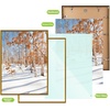 image:imageGolden State Art 11x14 Picture Frame 3 Pack  Aluminum Frames with 8x10 Removable Mats amp Real Glass Display 11x14 Posters or 8x10 Photos  Gold Gallery Wall Frames for Home Office DecorBronze