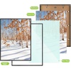 image:imageGolden State Art 11x14 Picture Frame 3 Pack  Aluminum Frames with 8x10 Removable Mats amp Real Glass Display 11x14 Posters or 8x10 Photos  Gold Gallery Wall Frames for Home Office DecorBlack