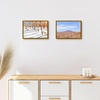 image:imageGolden State Art 11x14 Picture Frame 3 Pack  Aluminum Frames with 8x10 Removable Mats amp Real Glass Display 11x14 Posters or 8x10 Photos  Gold Gallery Wall Frames for Home Office DecorBronze