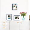 image:imageGolden State Art 11x14 Picture Frame 3 Pack  Aluminum Frames with 8x10 Removable Mats amp Real Glass Display 11x14 Posters or 8x10 Photos  Gold Gallery Wall Frames for Home Office DecorBlue