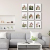 image:imageGolden State Art 11x14 Picture Frame 3 Pack  Aluminum Frames with 8x10 Removable Mats amp Real Glass Display 11x14 Posters or 8x10 Photos  Gold Gallery Wall Frames for Home Office DecorSilver